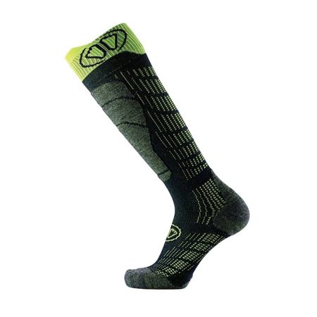 Sidas Ski Comfort Socks - Black Yellow