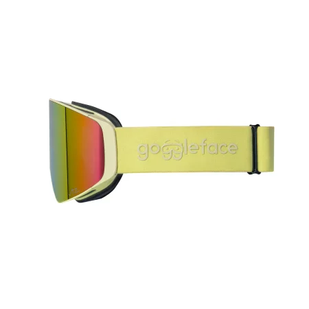 Goggleface Straight Line Pro Geel